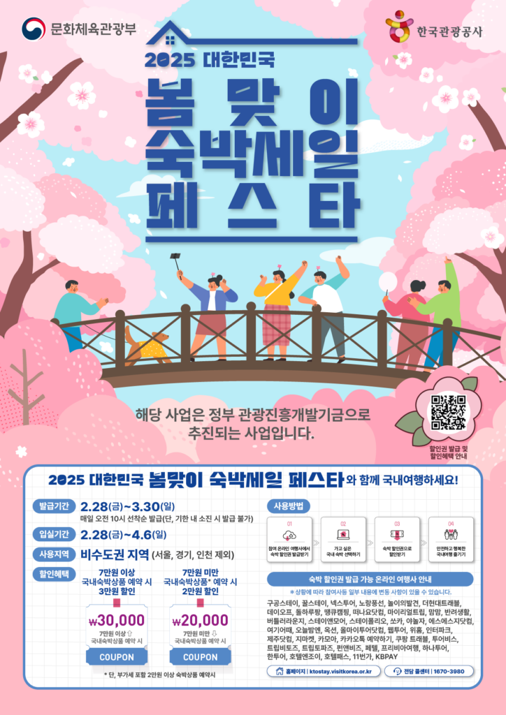 2025 대한민국 봄맞이 숙박세일 페스타란?