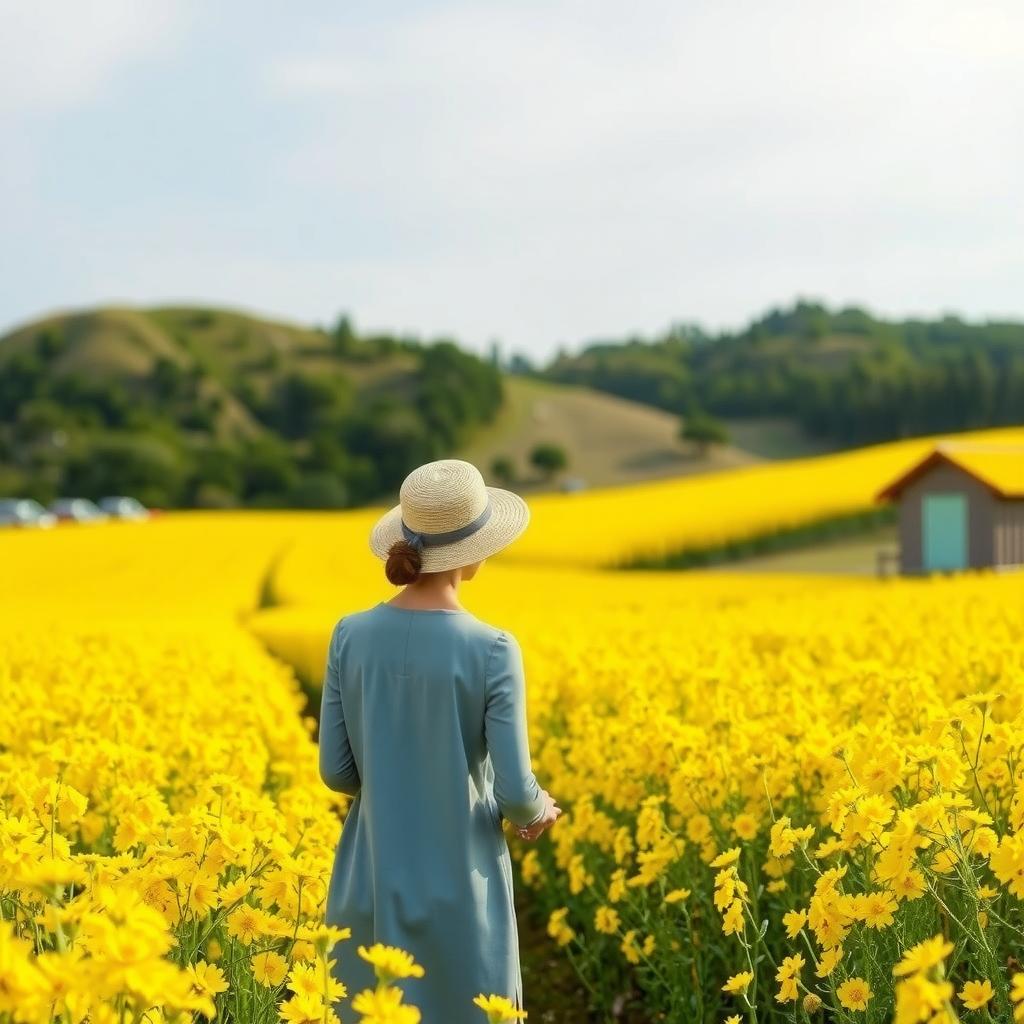 충청남도 서산 유채꽃밭